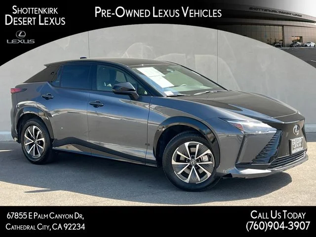 Used 2024 Cloudburst Gray/Black Lexus 300e Premium image 1