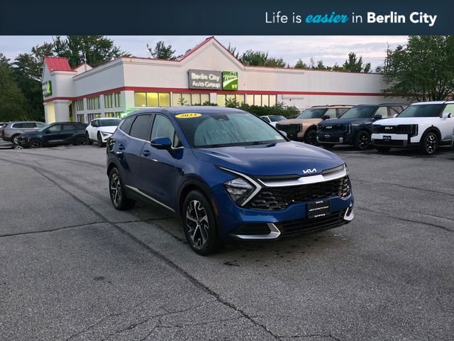 Used 2023 Sapphire Blue Kia EX image 1
