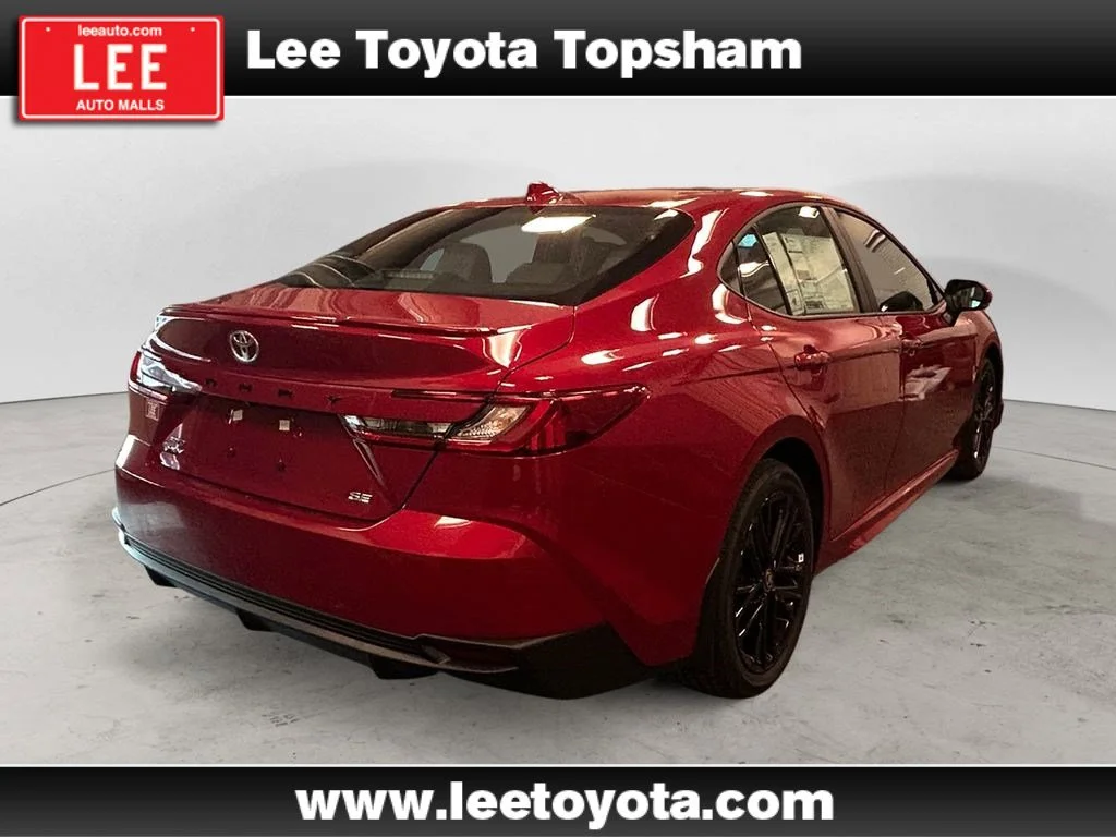 New 2026 Red Toyota SE image 5