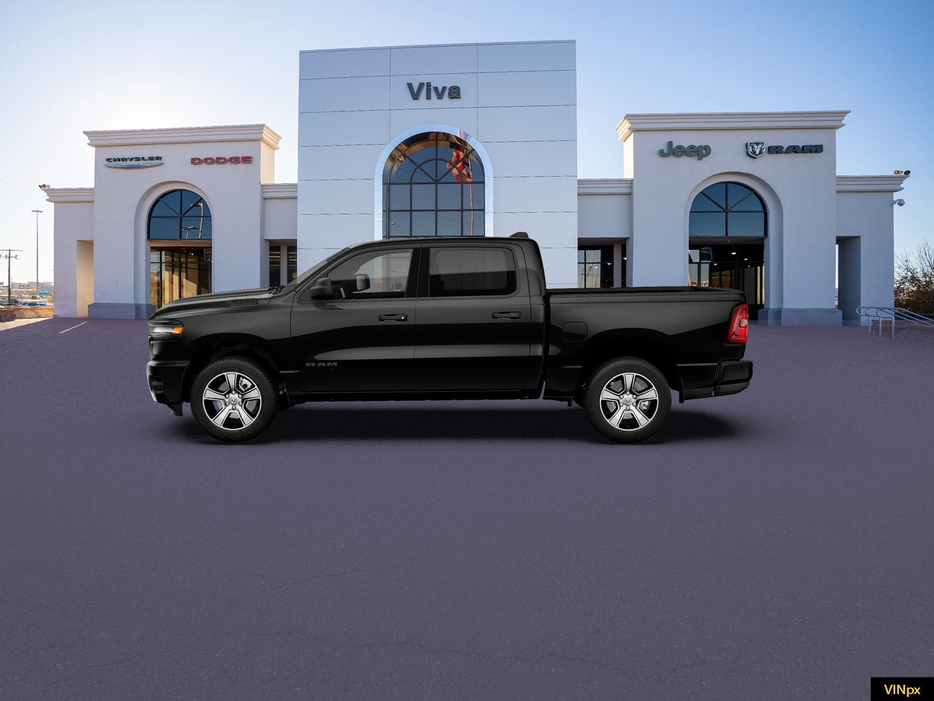 New 2027 Diamond Black Crystal Pearlcoat RAM  image 3