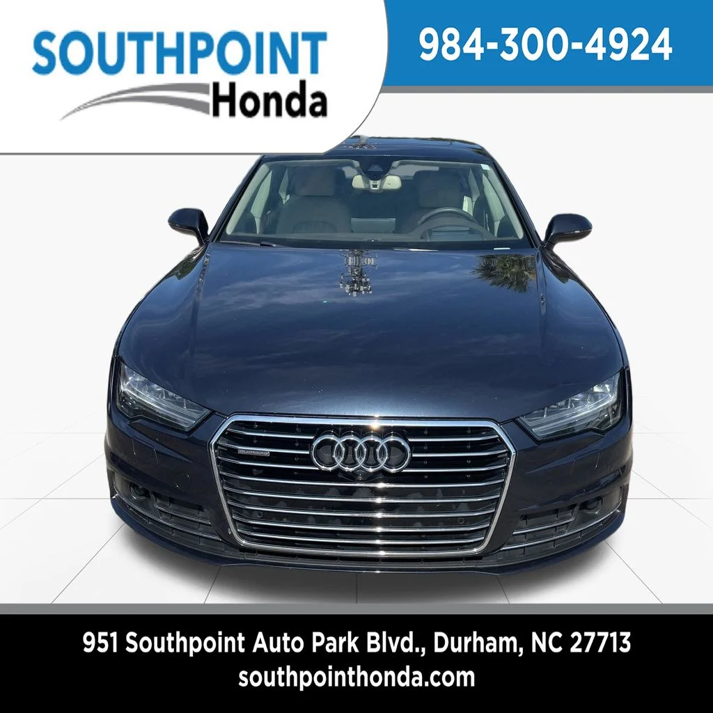 Used 2016 Moonlight Blue Audi 3.0T Prestige image 2