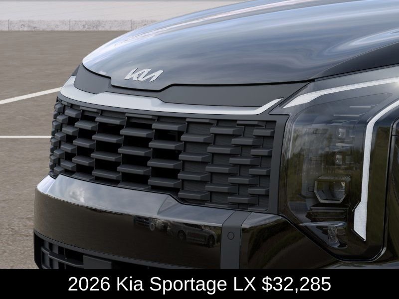 New 2026 Ebony Black Kia LX image 12