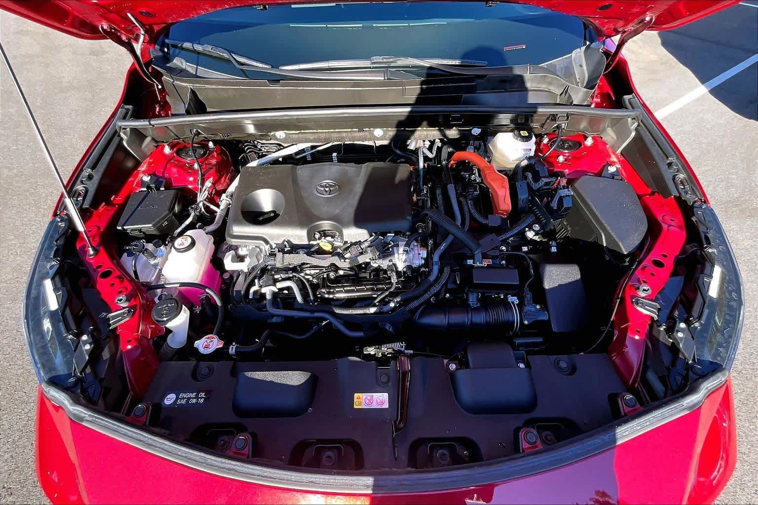 Used 2024 Ruby Flare Pearl Toyota LE image 32