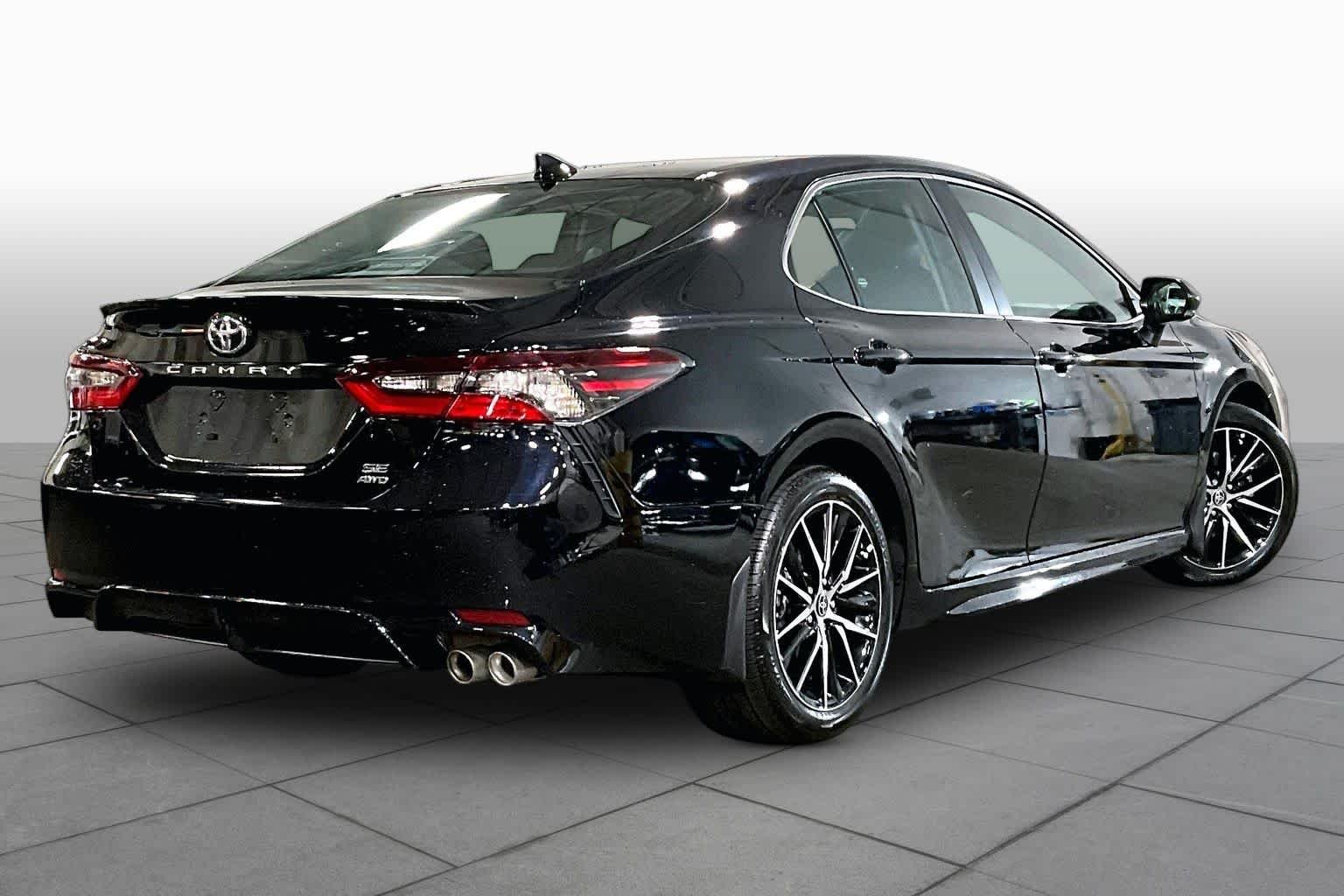 Used 2024 Midnight Black Metallic Toyota SE image 13