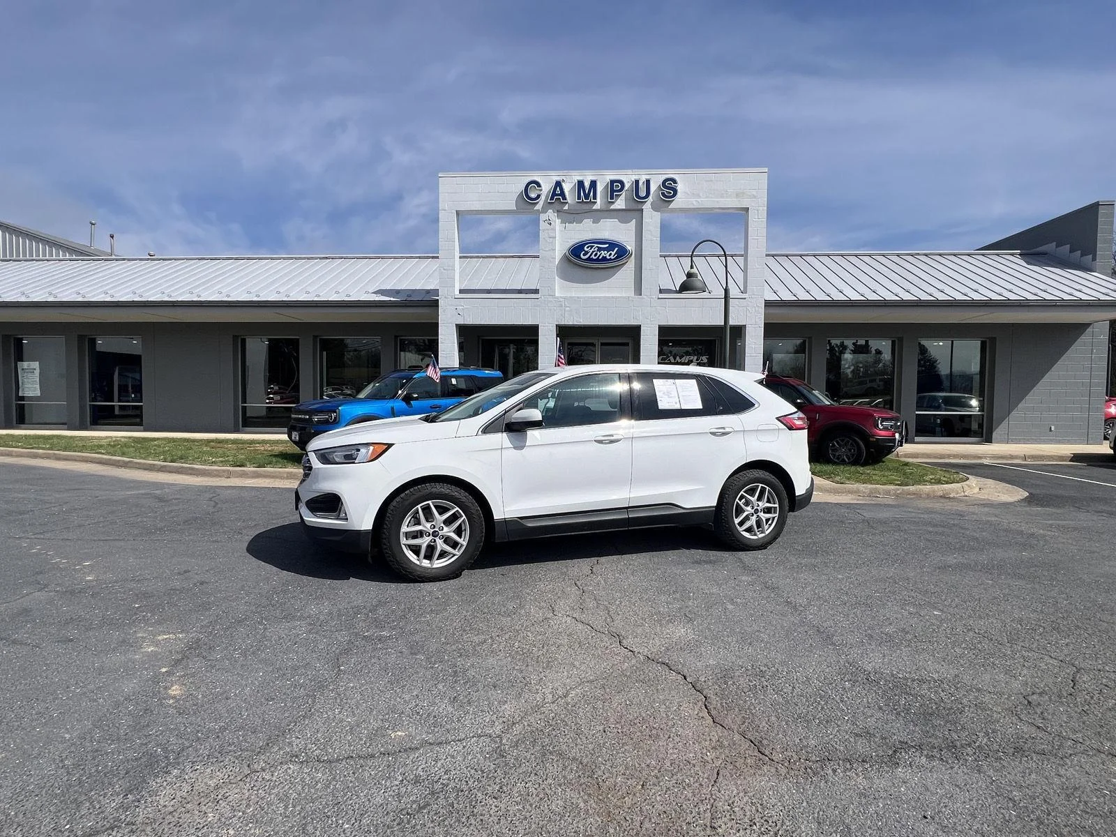 Certified 2021 Ford Edge SEL with VIN 2FMPK4J98MBA26696 for sale in Waynesboro, VA