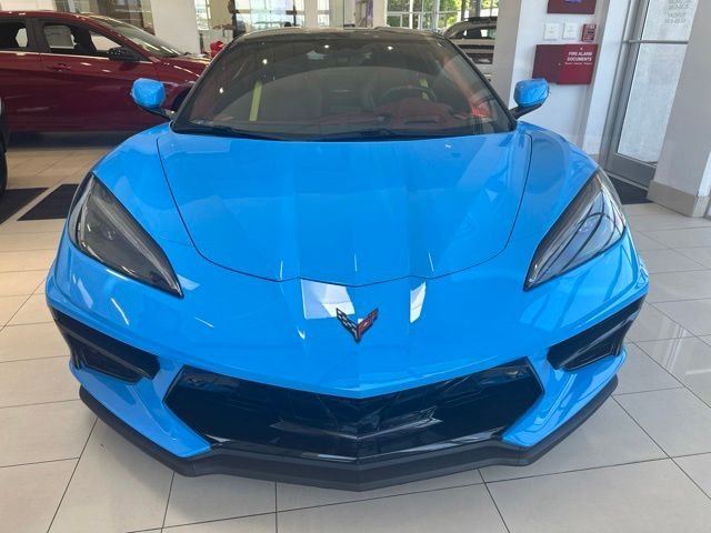 Used 2021 Blue Chevrolet Stingray image 2