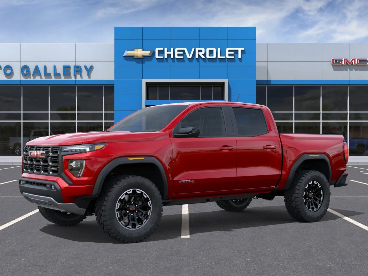 New 2026 Volcanic Red Tintcoat GMC AT4 image 2