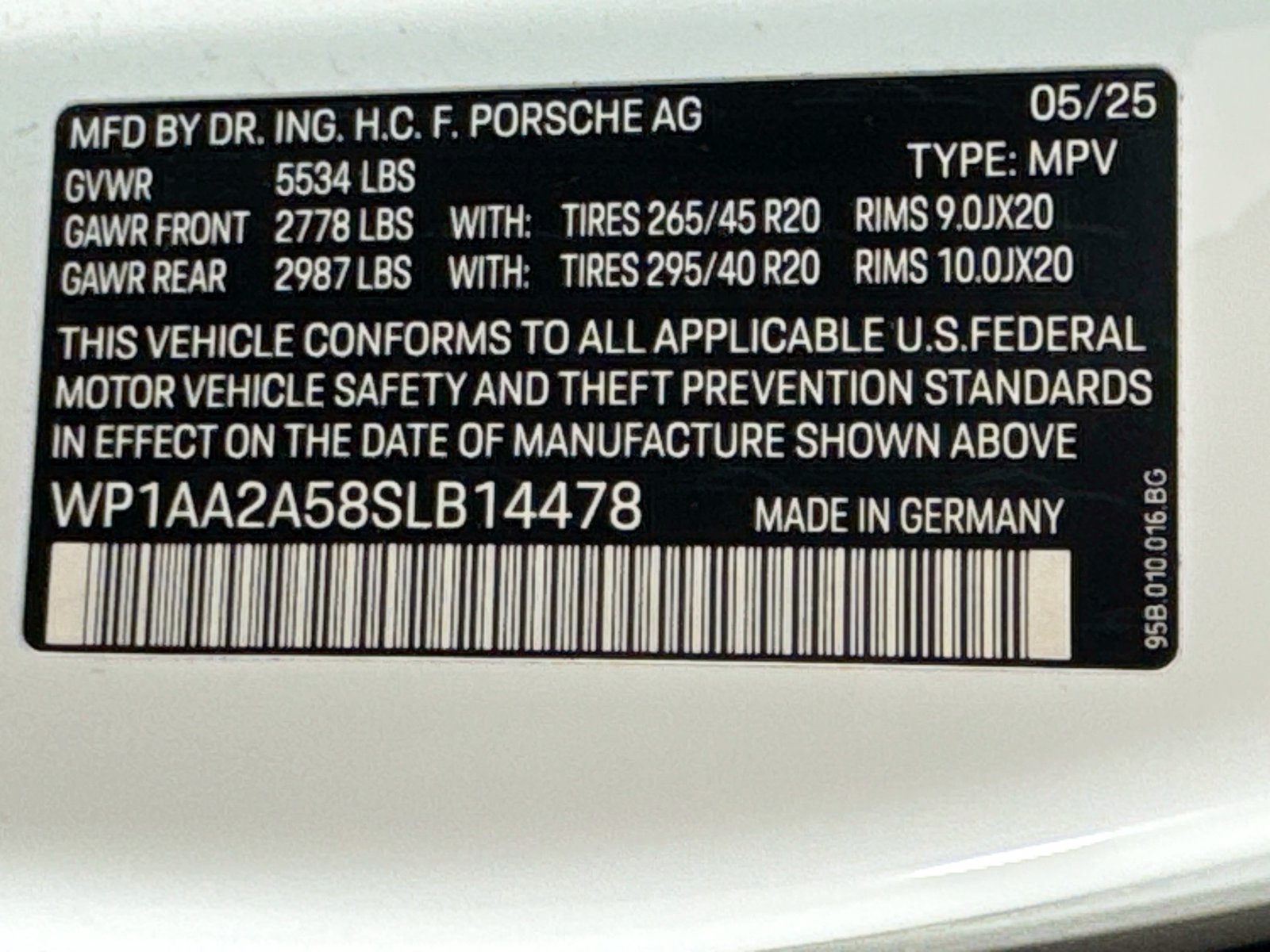 Used 2025 White Porsche  image 26