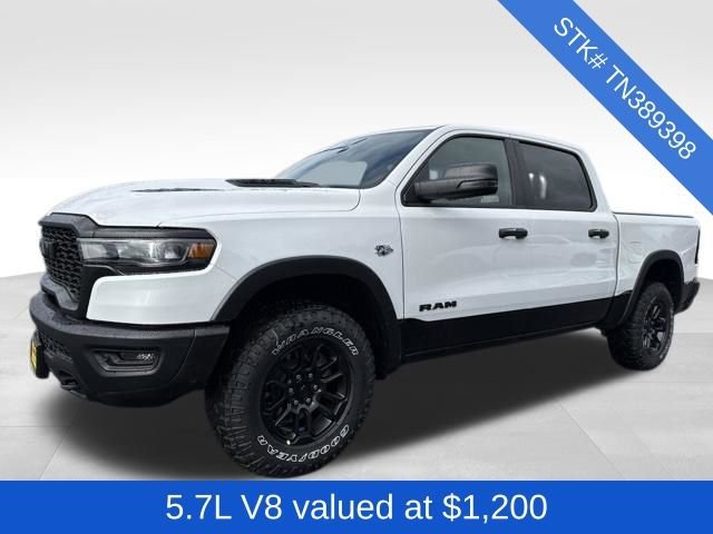 New 2026 Bright White Clear-Coat Exterior Paint RAM Rebel image 3