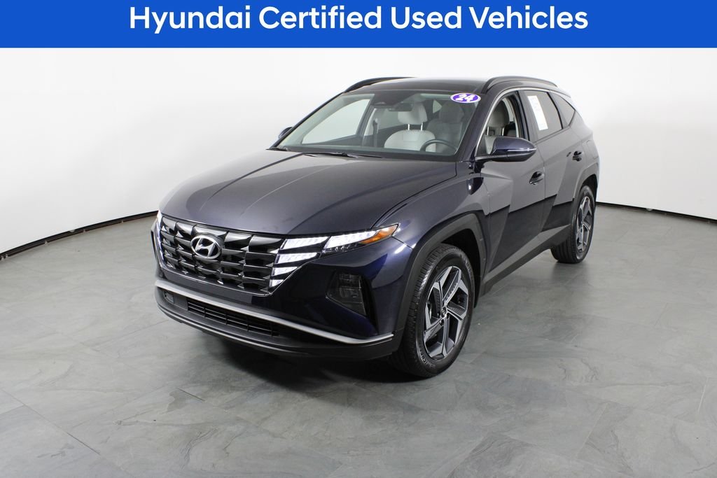 Certified Used 2024 Blue Hyundai SEL Convenience image 2