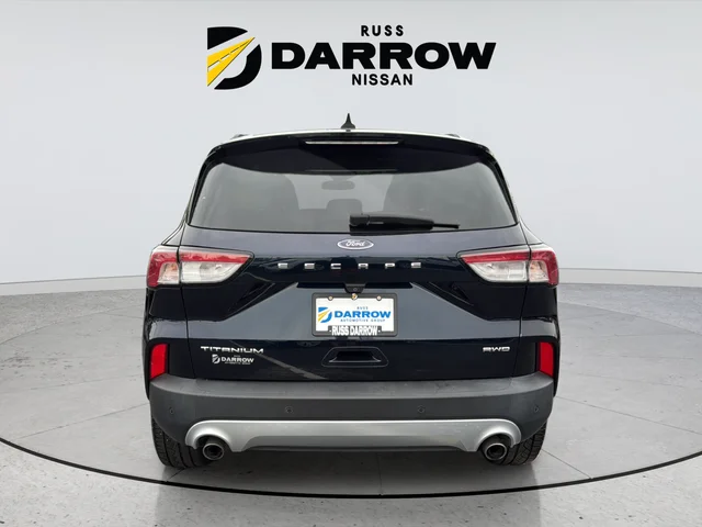 Used 2021 Blue Ford Titanium image 4