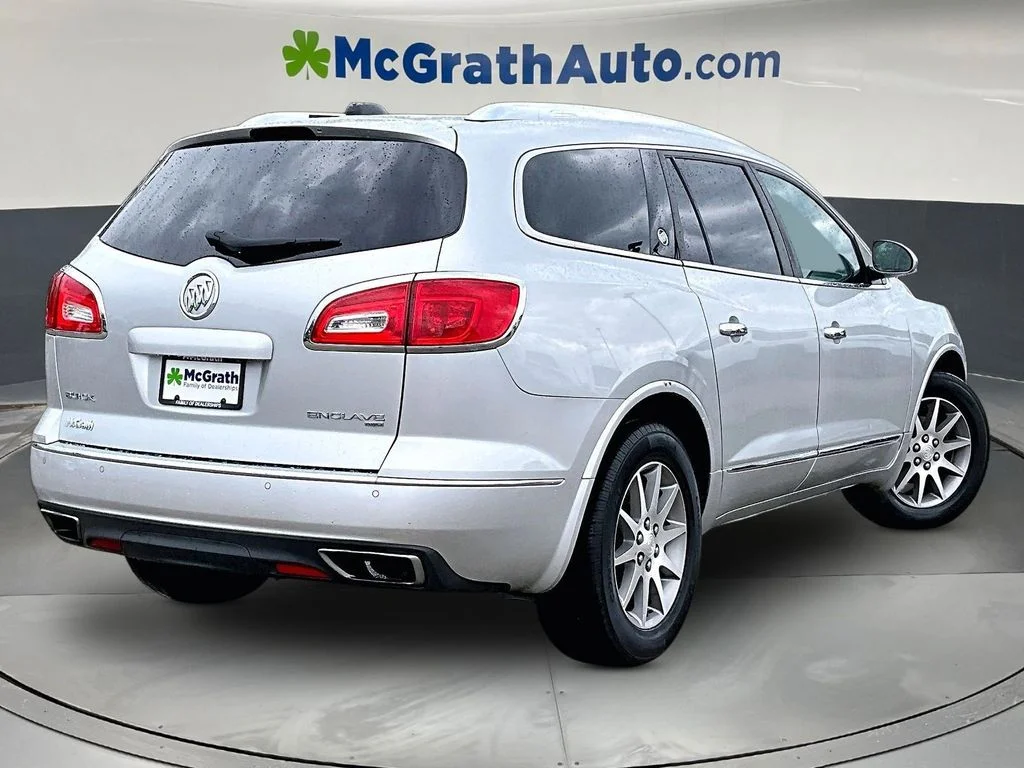 Used 2017 Silver Buick Leather Group image 7