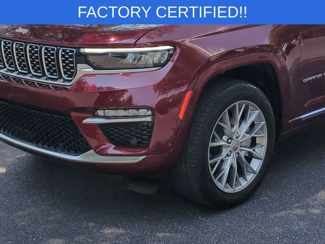 Used 2025 Red Jeep Summit image 9
