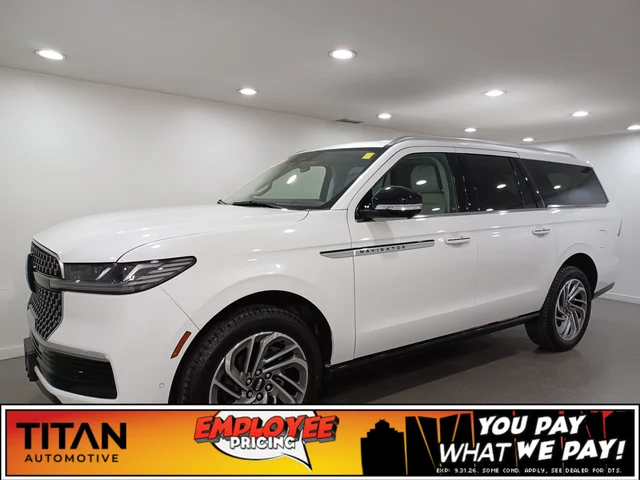 2025 Lincoln Navigator L Reserve* NO LUX TAX!! | 7 Pass | Adaptive Cruise | Nav | 360 Cam | Cooled Massage Seats | Pano Roof