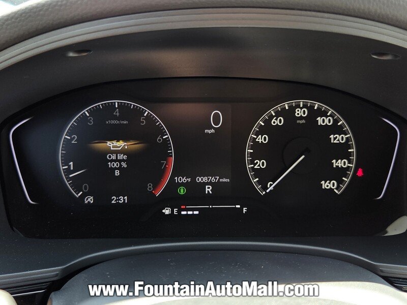 Used 2024 Meteorite Gray Metallic Honda LX CVT image 20