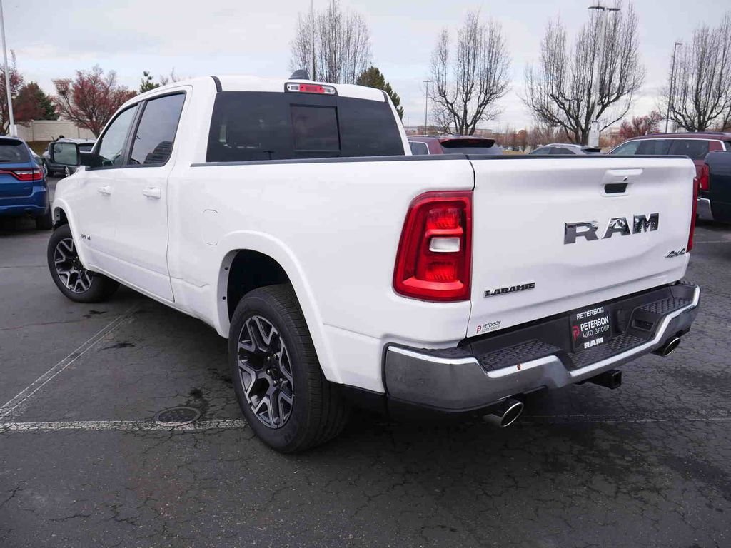 New 2026 Bright White Clear-Coat Exterior Paint RAM LARAMIE image 22