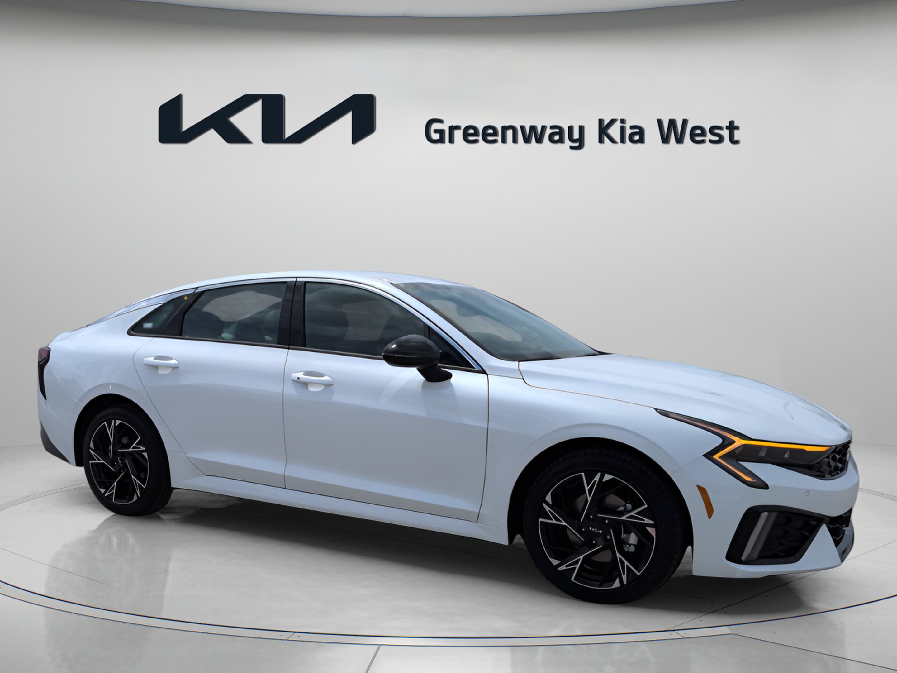 New 2026 Snow White Pearl Kia GT-Line FWD image 1