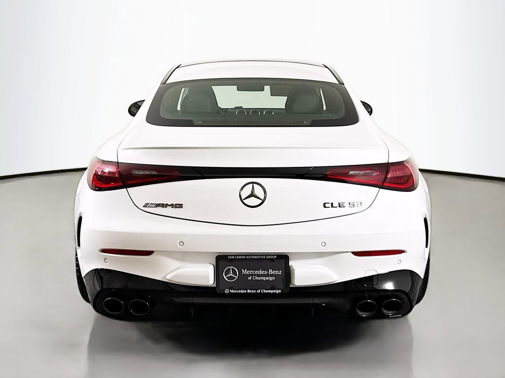 New 2026 MANUFAKTUR Moonlight White Metallic Mercedes-Benz AMG® CLE 53 4MATIC+ Coupe image 39
