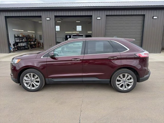 Used 2022 Ford Edge Titanium with VIN 2FMPK4K96NBA77548 for sale in Pine River, Minnesota