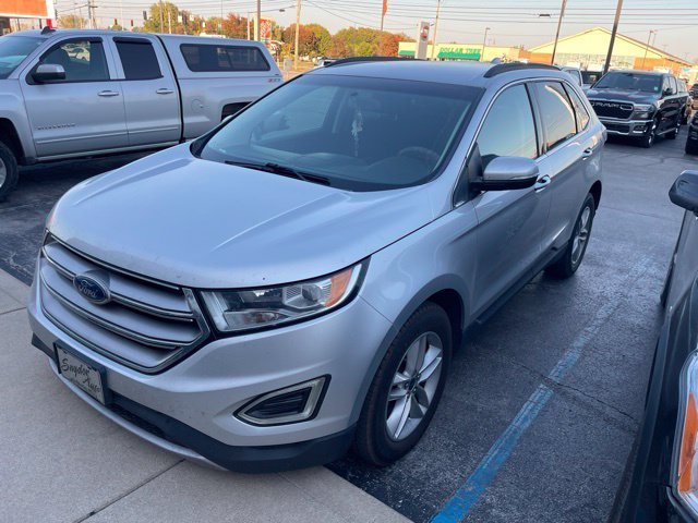 Used 2015 Ford Edge SEL with VIN 2FMTK4J86FBB73723 for sale in Crawfordsville, IN