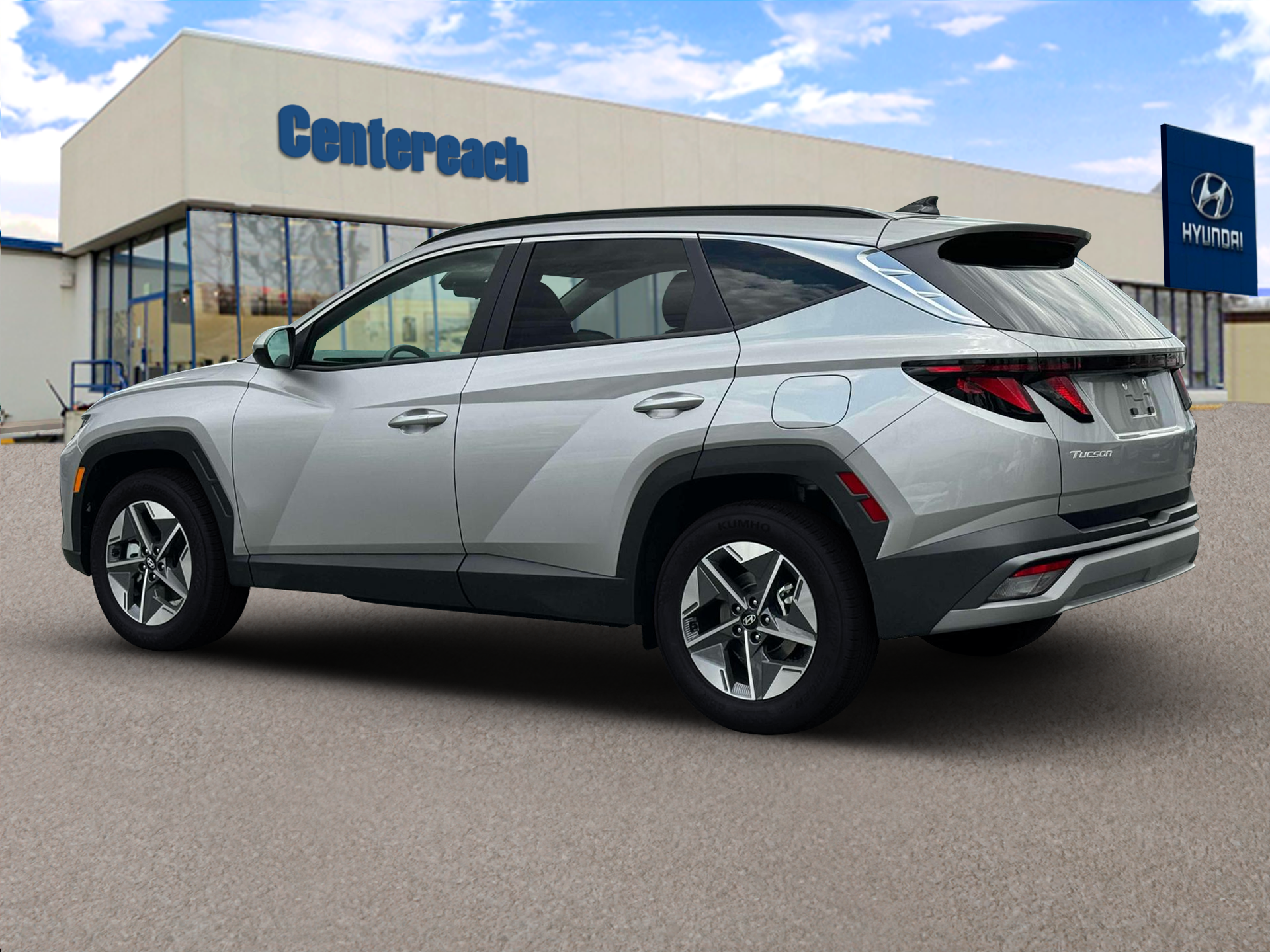 New 2026 Shimmering Silver Hyundai SEL Plus AWD image 4