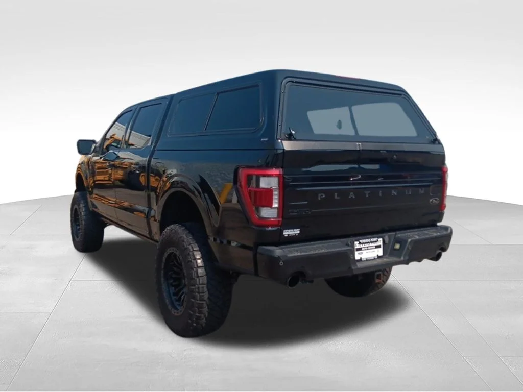 Used 2023 Black Metallic Ford Platinum image 4