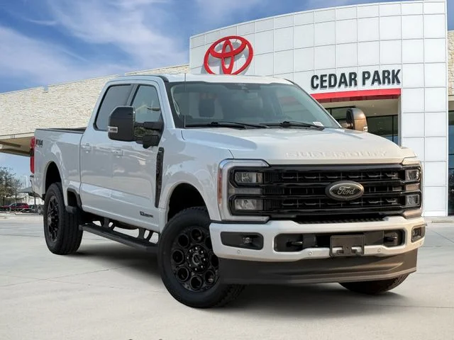 Used 2024 White Metallic Ford Lariat image 1