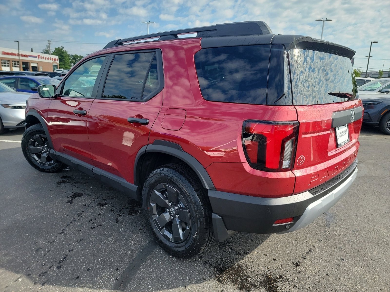 New 2026 Radiant Red Metallic II Honda RTL image 6