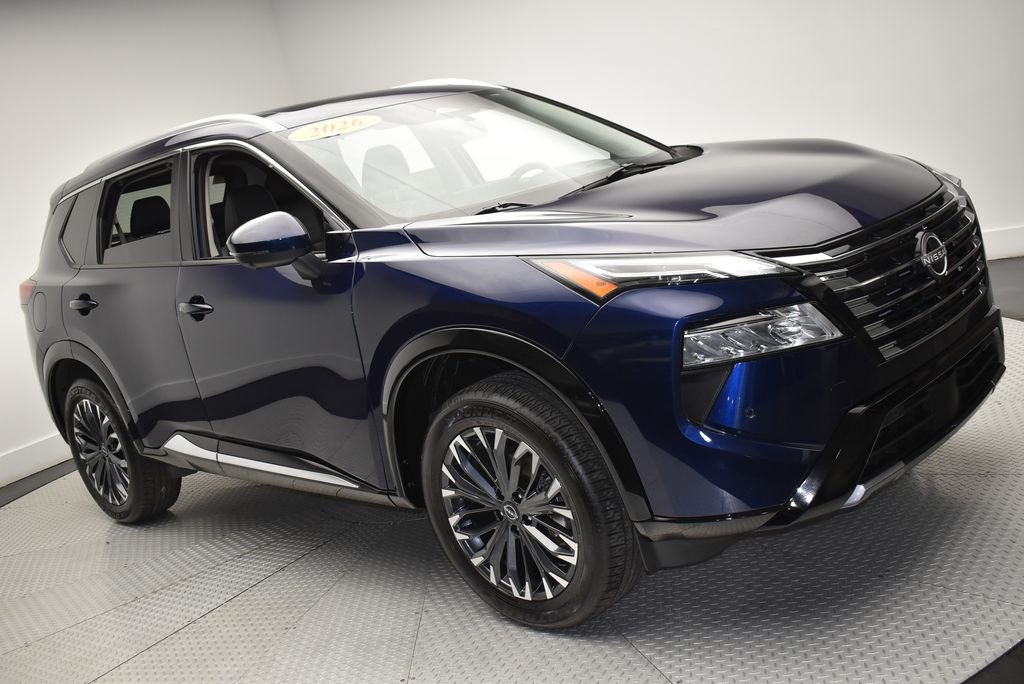 Certified Used 2026 Blue Nissan Platinum image 3