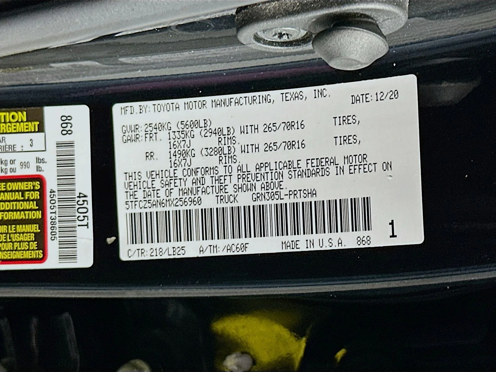 Certified Used 2021 Black Toyota TRD Pro image 33