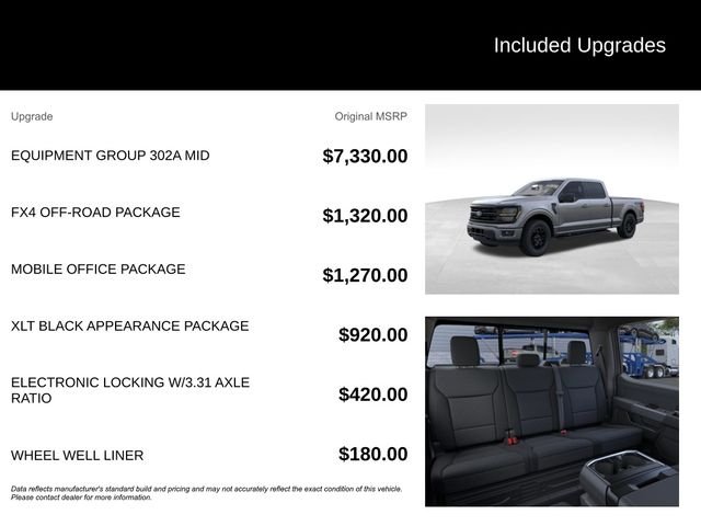 New 2026 Carbonized Gray Metallic Ford XLT image 5