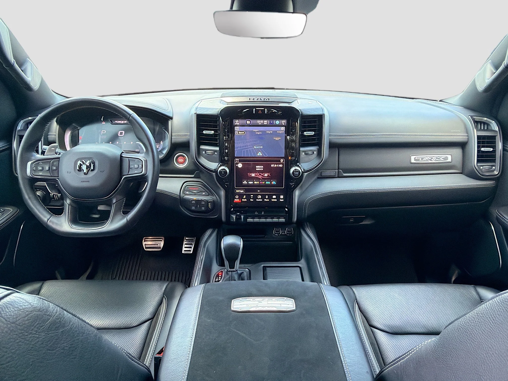 Used 2023 Diamond Black Crystal Pearlcoat Ram TRX image 15