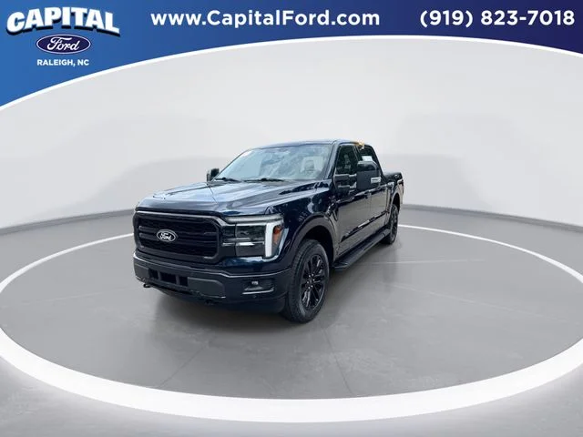 Used 2025 Blue Ford Lariat image 4