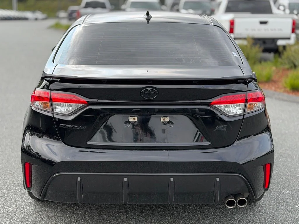 Certified Used 2025 Black Toyota SE image 4