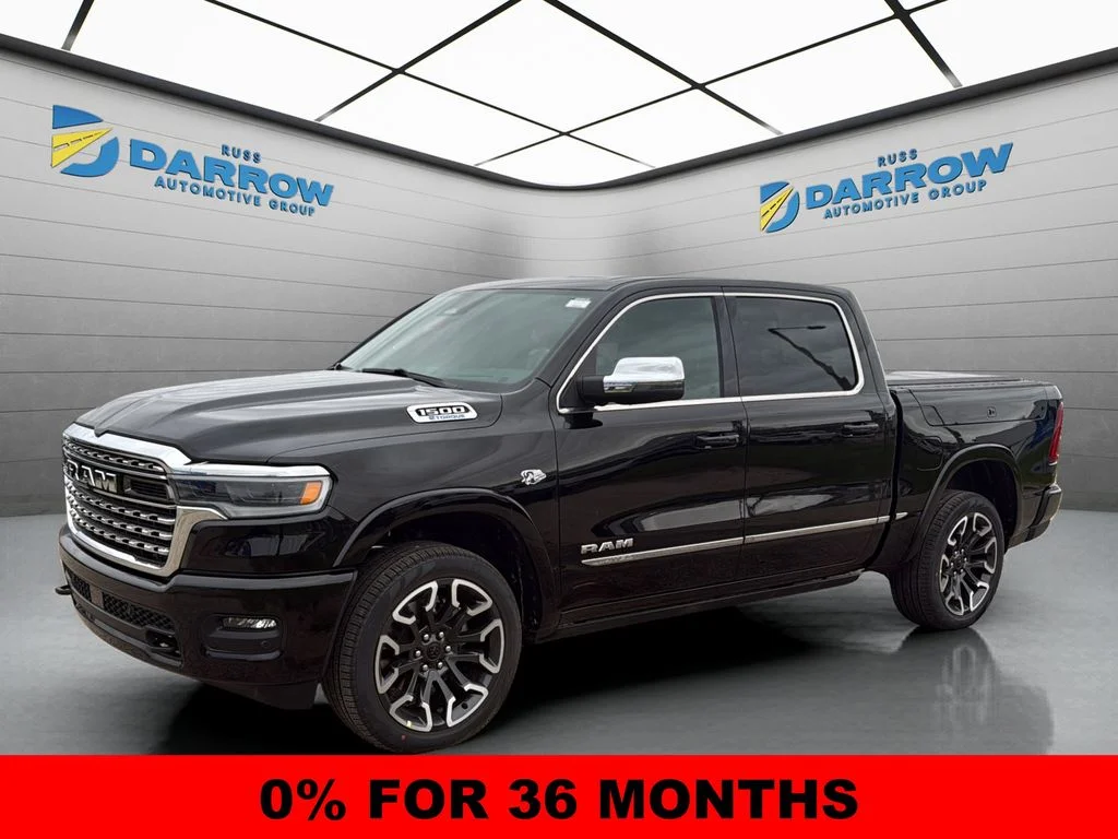 New 2026 Diamond Black Crystal Pearl-Coat Exterior Paint RAM Limited image 1