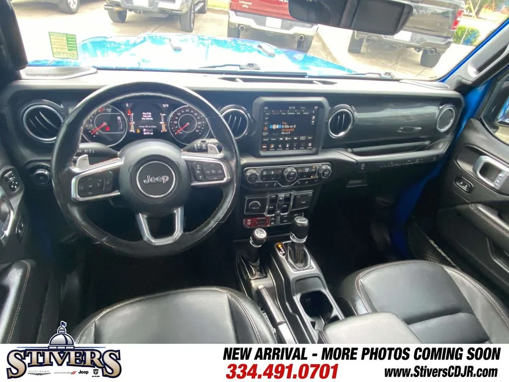 Used 2022 Blue Jeep Unlimited Rubicon 392 image 47