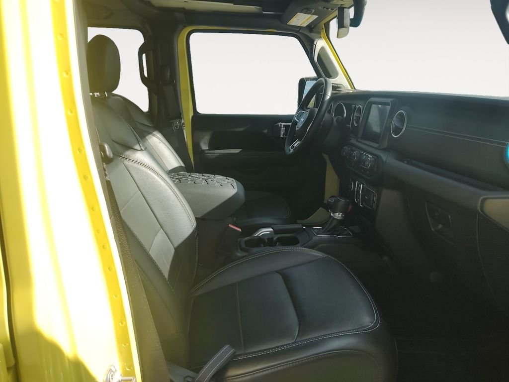 Used 2022 Yellow Jeep Unlimited Sahara 4xe image 15