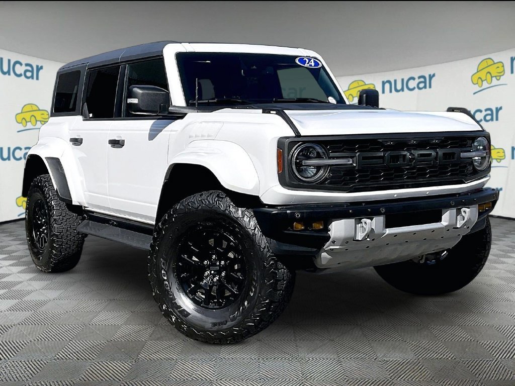 Used 2024 White Ford Raptor image 1