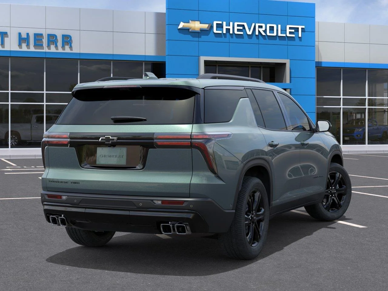 New 2027 Trillium Green Metallic Chevrolet LT image 4