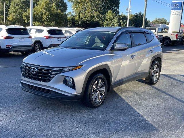 Certified Used 2023 Shimmering Silver Hyundai Blue image 3