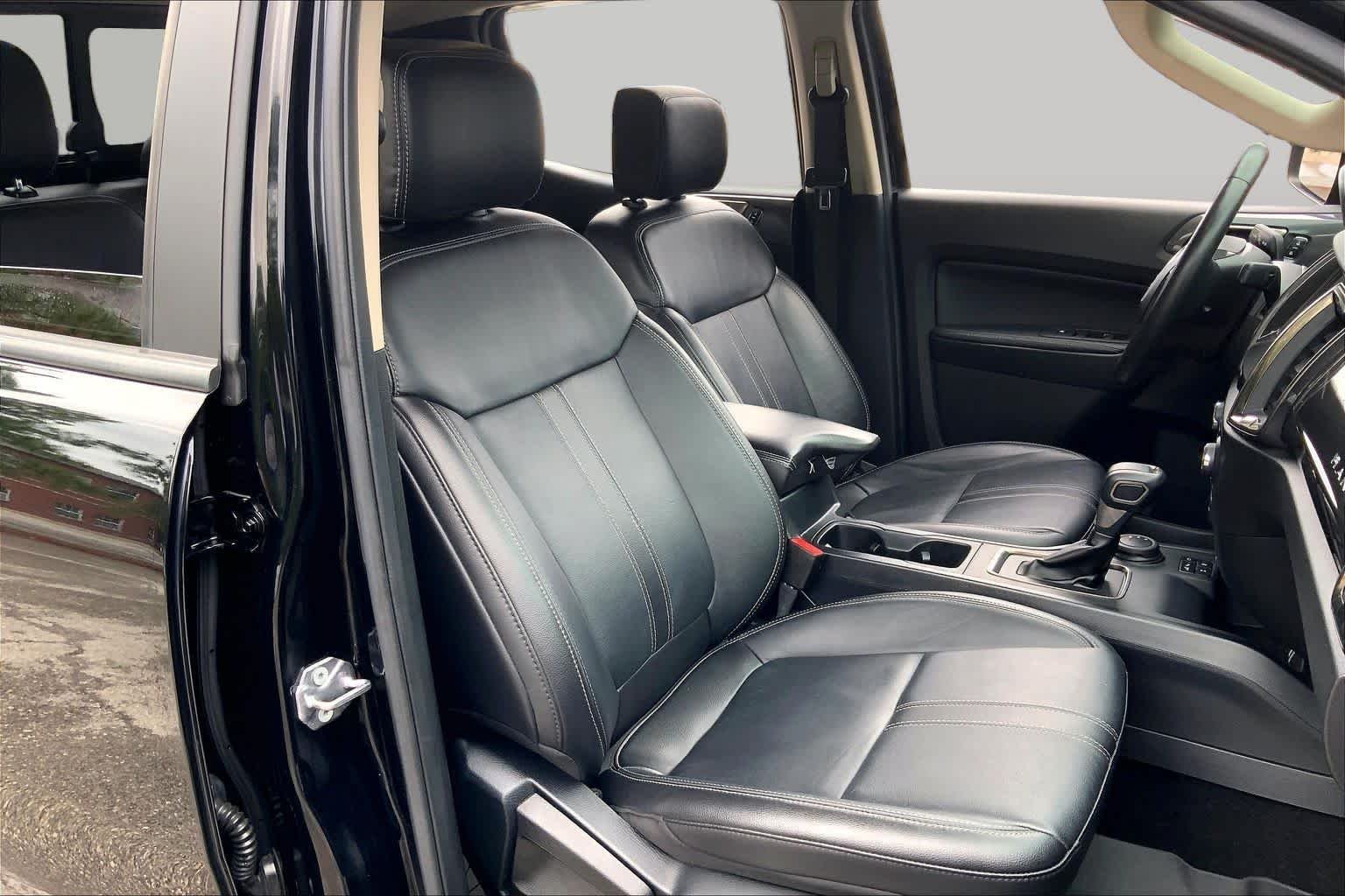 Used 2021 Shadow Black Ford LARIAT image 9