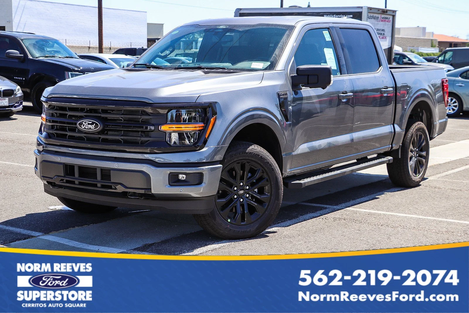 New 2026 Carbonized Gray Metallic Ford XLT image 1