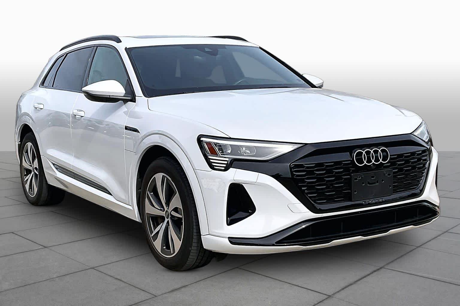 Used 2024 Glacier White Metallic Audi Premium image 2