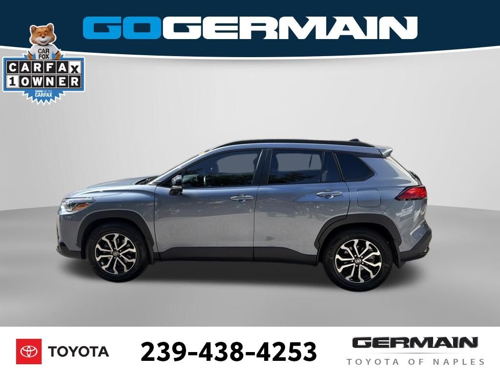 Certified Used 2025 Blue Toyota Hybrid SE image 10