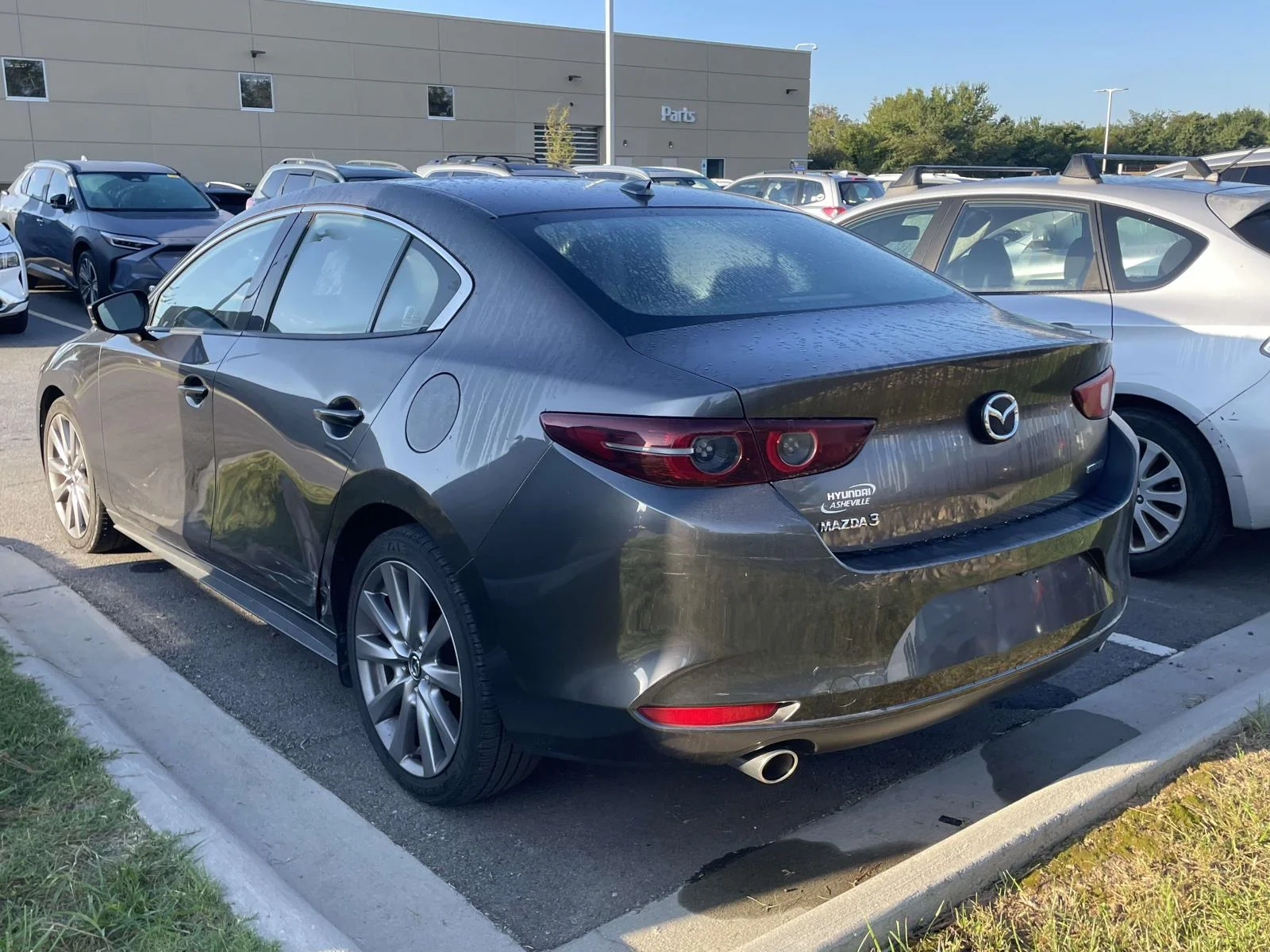 Used 2019 Machine Gray Metallic Mazda w/Premium Pkg image 3