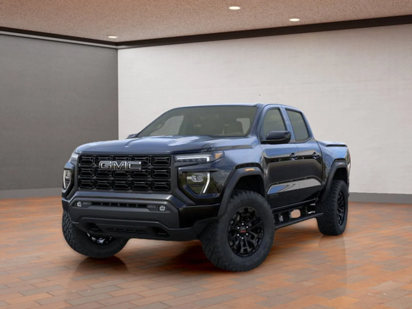 New 2026 Black GMC Crew Cab Short Box 4-Wheel Drive Elevation image 1