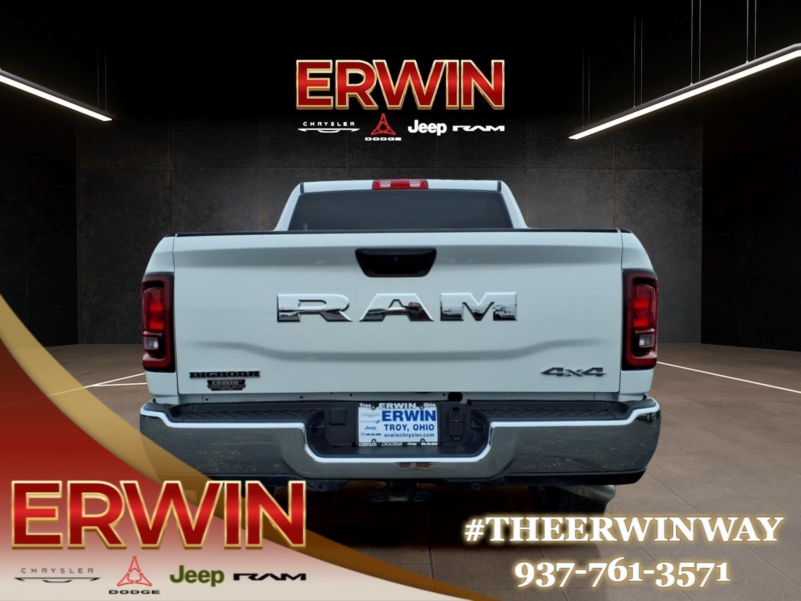 Certified Used 2026 Bright White Clear Coat RAM Big Horn image 6