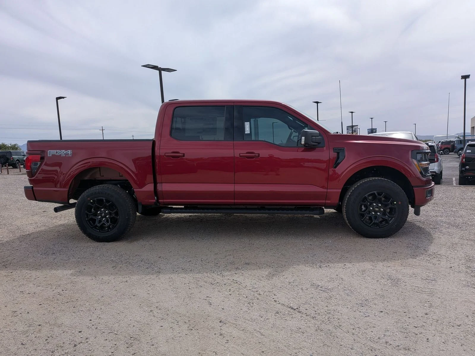 New 2026 Ruby Red Metallic Tinted Clearcoat Ford XLT image 4