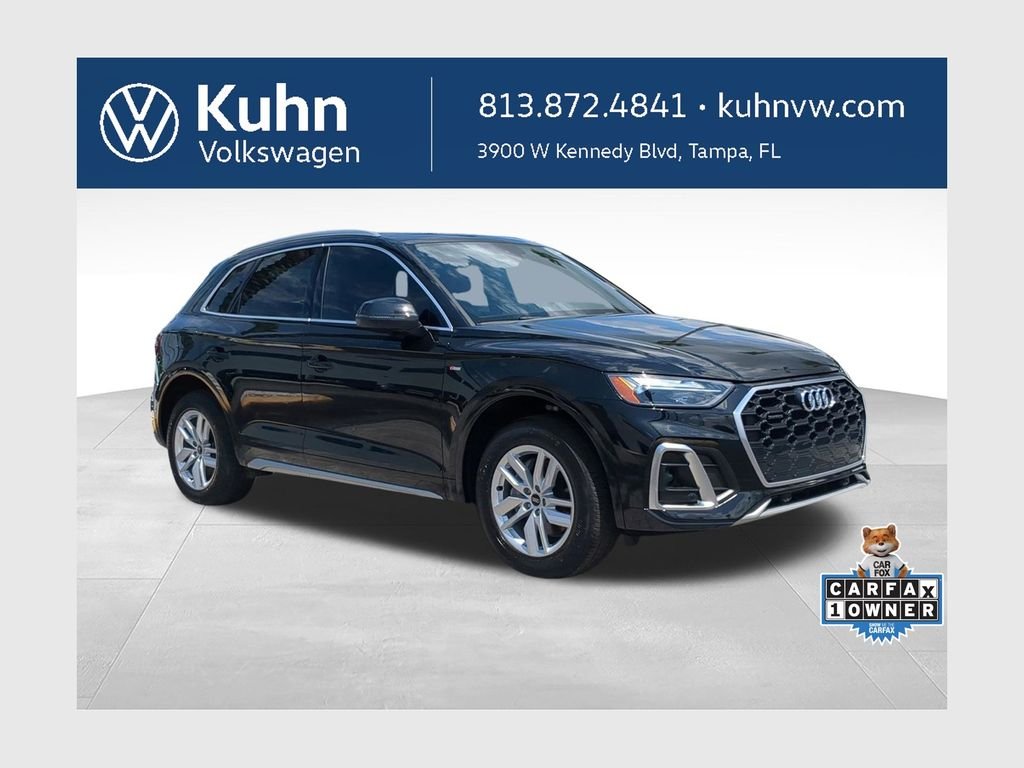 Used 2023 Black Audi 45 S line Premium image 1