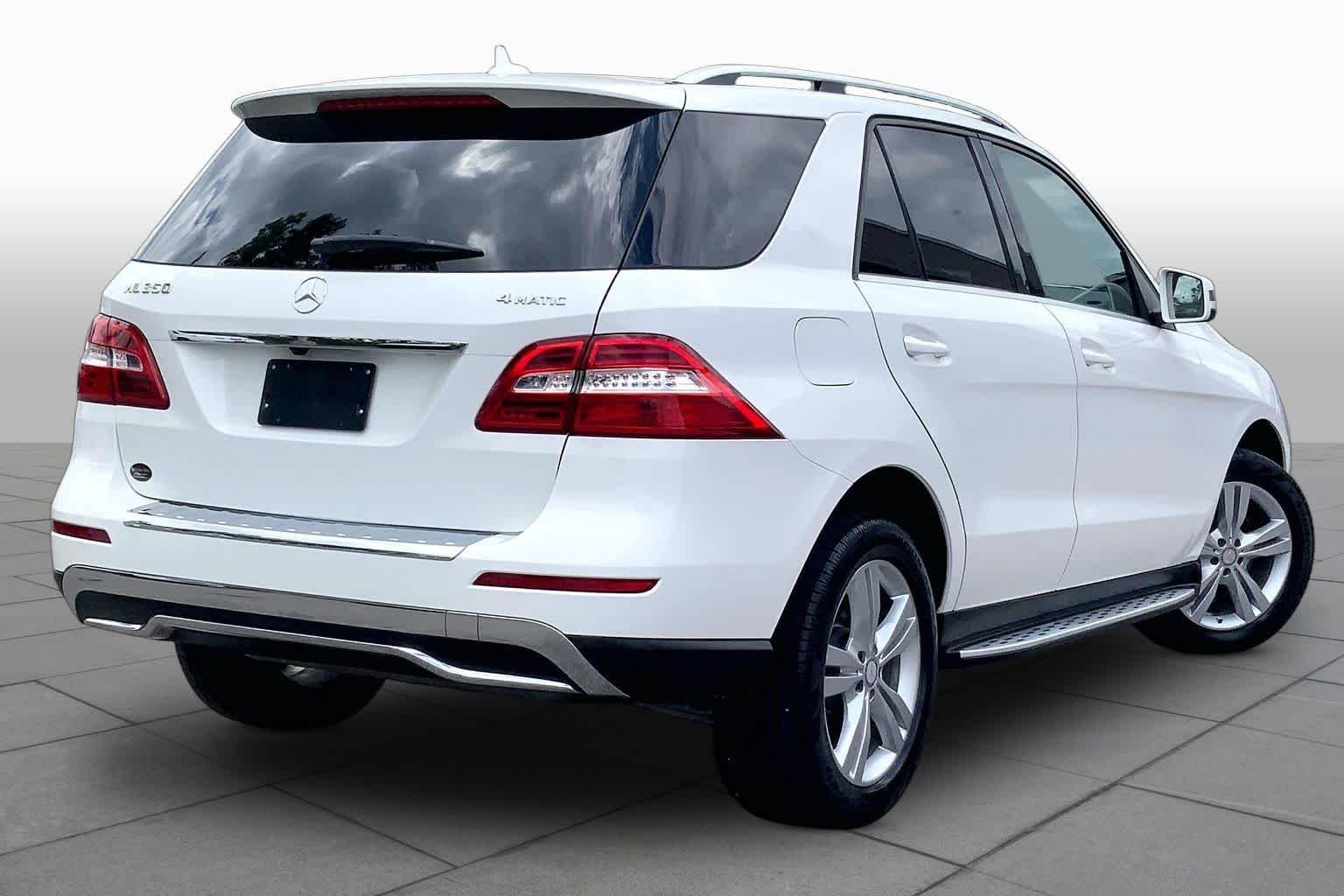 Used 2015 Polar White Mercedes-Benz ML 350 image 13